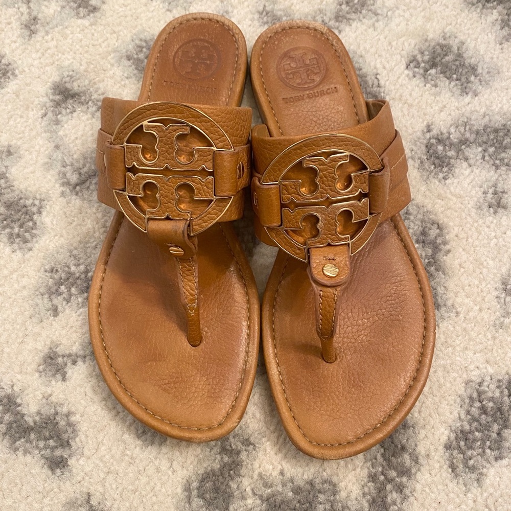 Tory Burch Amanda Sandals Tan 9.5